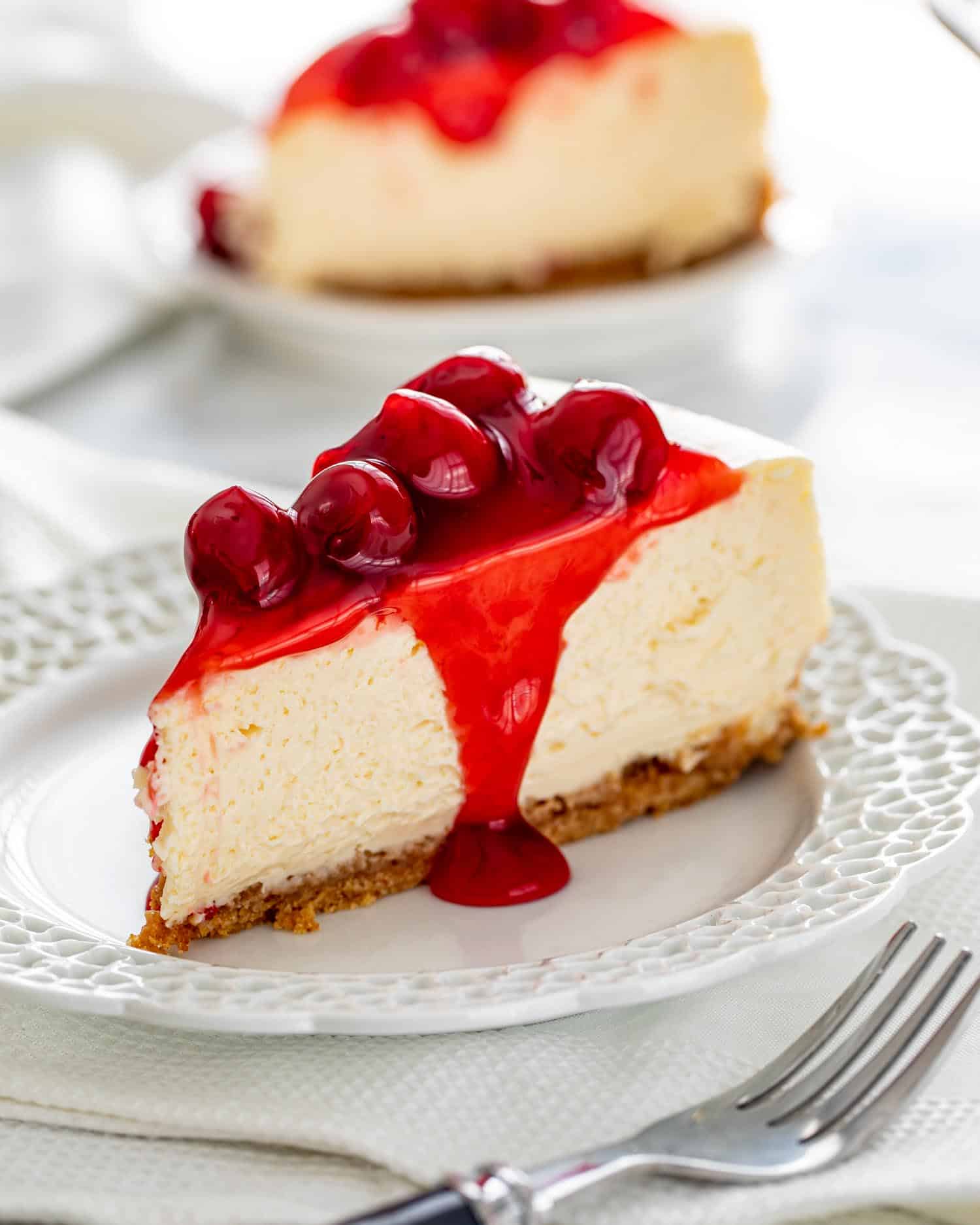 Frambuazlı cheesecake
