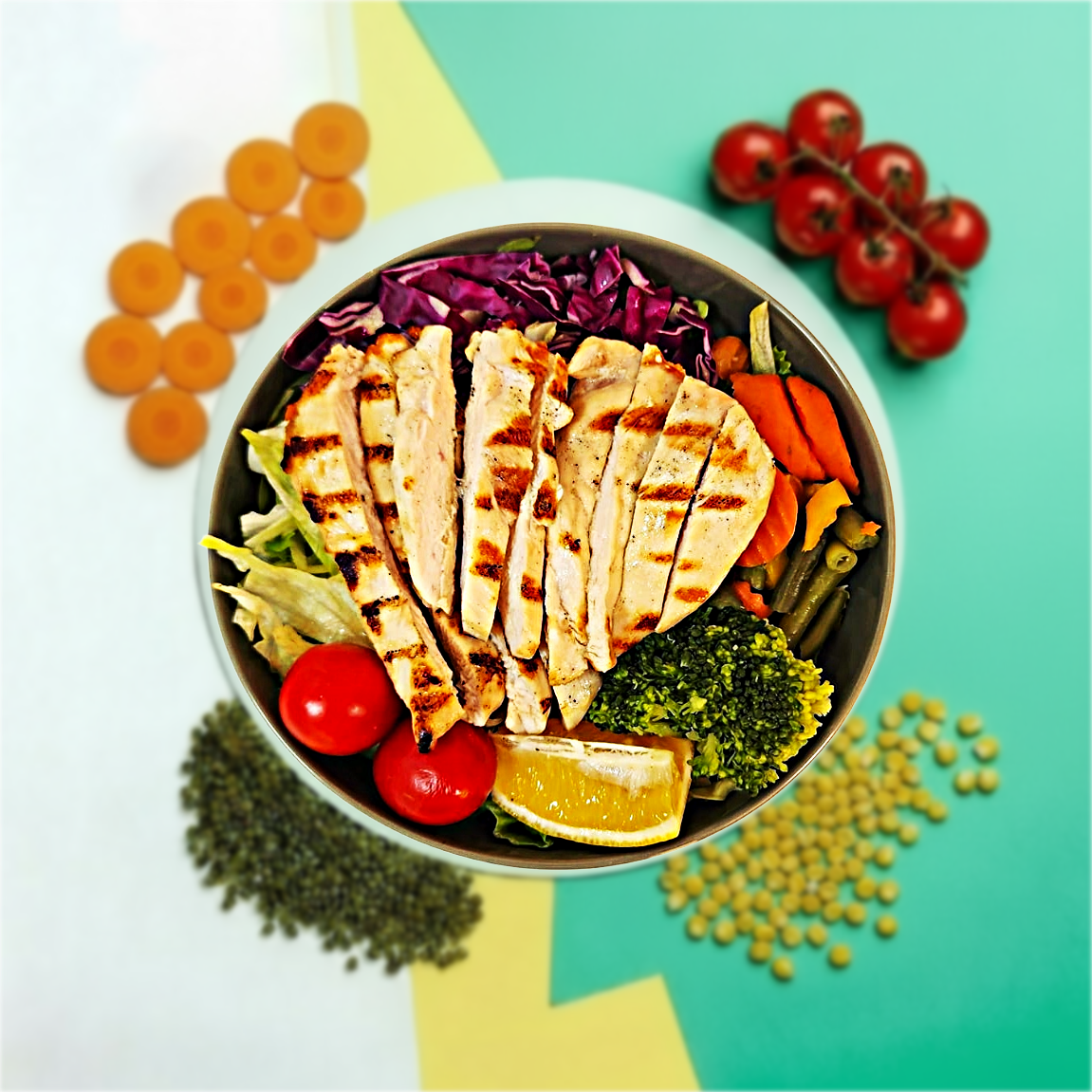 Diyet Kardeşliği İkili Bowl Menü 